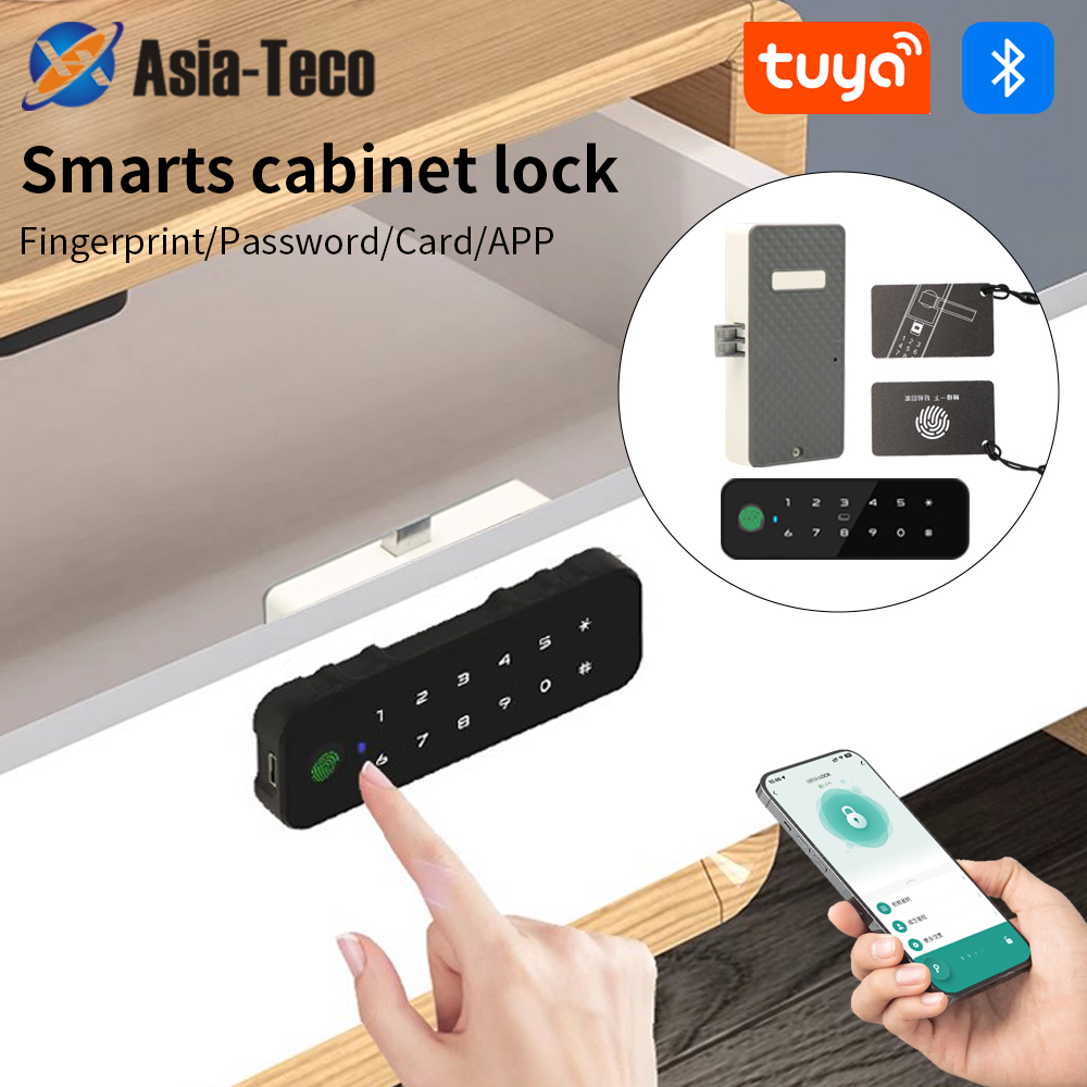 Furniture Hardware Manufacturer - Tuya-armario de madera inteligente con Bluetooth,