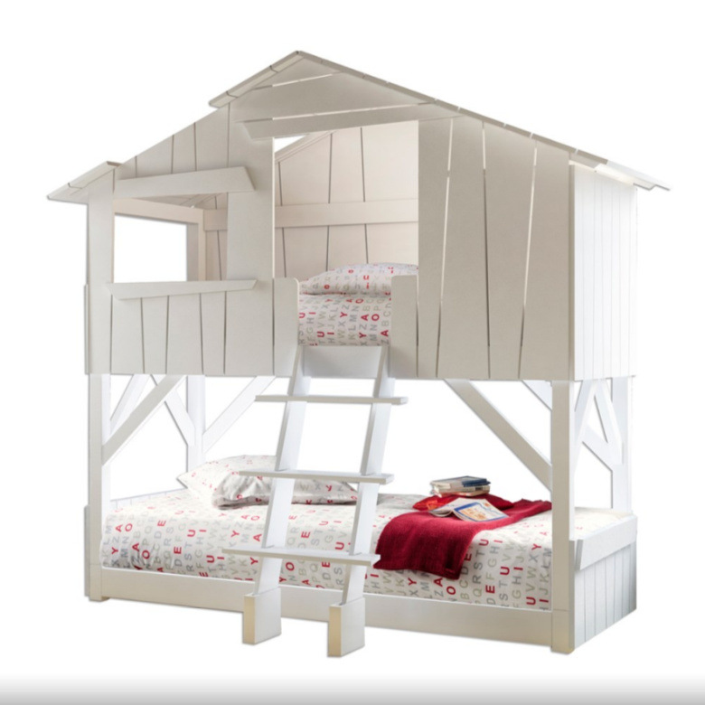 Furniture Hardware Lowes - Cama infantil francesa de madera maciza
