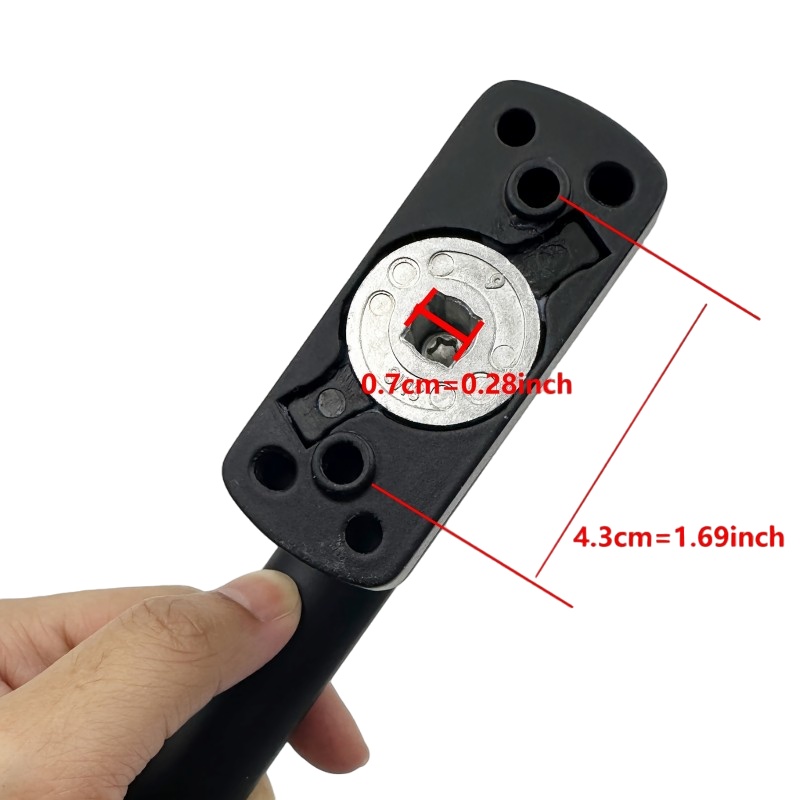 Manija plana externa de aleaci - Furniture Hardware Fitting reseña y precio