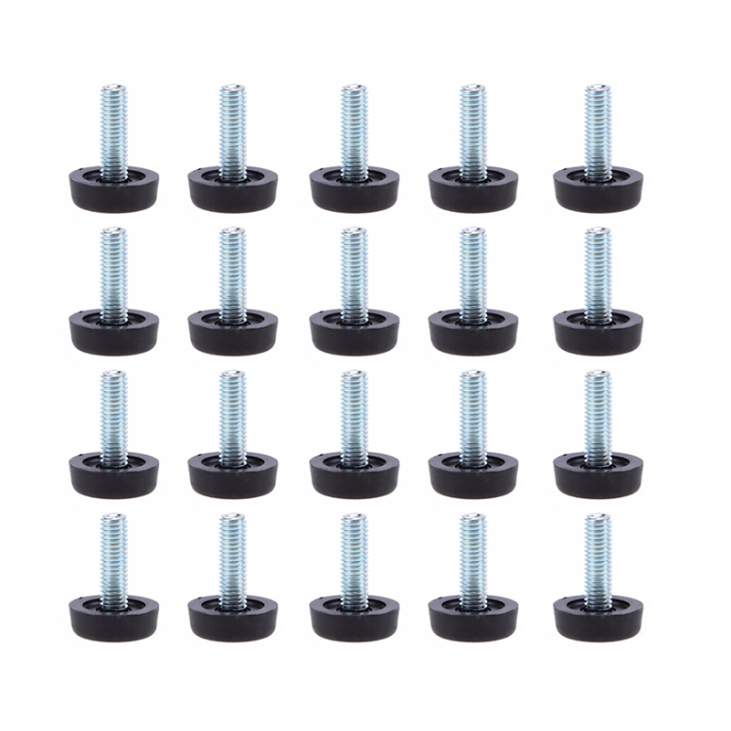 M8 pies niveladores deslizante - Cabinet Hinge Overlay reseña y precio