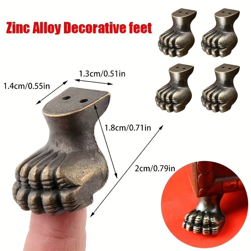8 piezas de herrajes decorativ - Cabinet Hinge Overlay reseña y precio