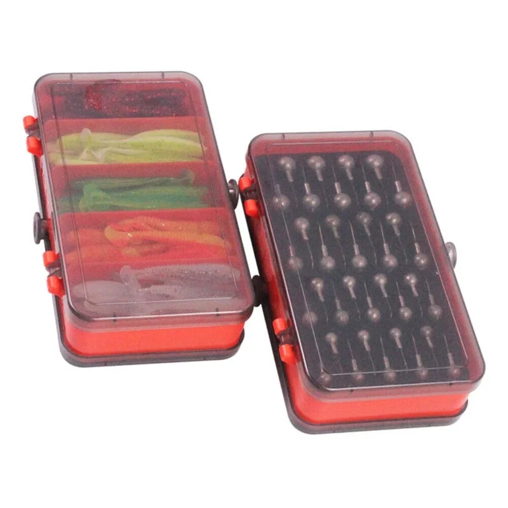 Caja de cebo portátil de doble - Furniture Hardware Jig reseña y precio