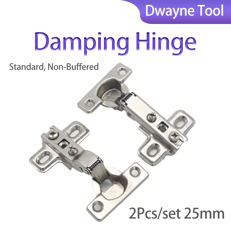 Bisagras amortiguadoras 2 unid - Cabinet Hinge Overlay reseña y precio